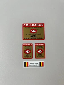 Columbus MXL EDDY MERCKX Rahmen +2 Gabelaufkleber, Aufkleber - Bild 1 von 1