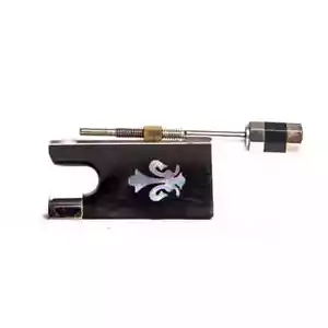 10pcs Bow Frog High Quality Ebony fleur de lys Violin Bow Frog 4/4 Violin Parts - Picture 1 of 5