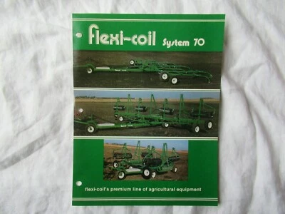 Flexi-coil system 70 specification sheet brochure - Image 1 of 2