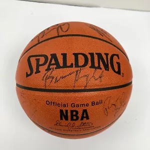 1999-2000 Cleveland Cavaliers Team Signed Official NBA Game Basketball JSA COA - Picture 1 of 12