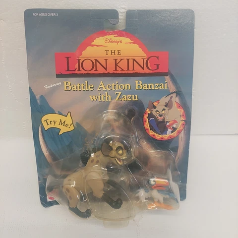 Disney's The Lion King Featuring Battle Action Banzai With Zazu Cover