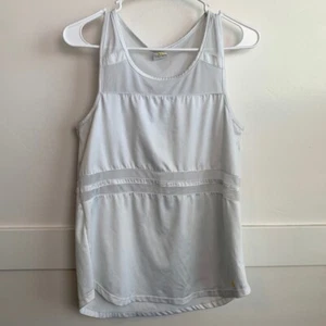 C&C California White Mesh Tank Top Size Small - Picture 1 of 5