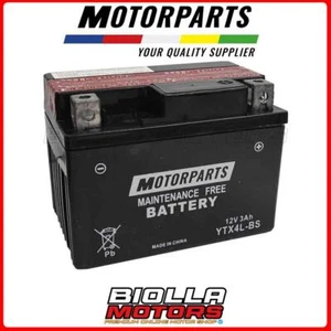 YTX4L-BS / YTZ5S-BS BATTERIA MOTORPARTS MF POLARIS Scrambler, Sportsman 90 2002 - Foto 1 di 5