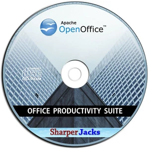 NEW & Fast Ship! Apache Open Office Suite - Word Processor / Spreadsheet Mac CD - Picture 1 of 12