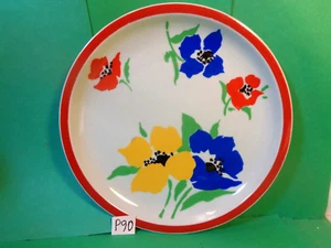 Hearthstone Vista Alegre Anemone 7 3/4" Salatteller, Block, Portugal (gebraucht/EUC) - Bild 1 von 9