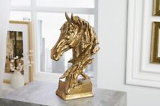 Exclusive bust horse head  38cm brass handmade aluminum sculpture