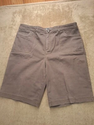 Pantalones cortos Croft & Barrow para mujer 16 marrón cintura 36 Foto 1 de 4