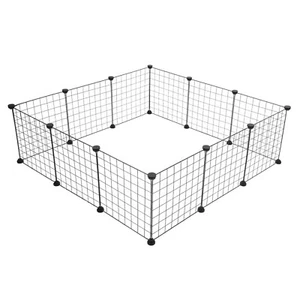 Durable Portable Pet Playpen Puppy Dog Fences Gate Indoor Outdoor Fence Exercise - Picture 1 of 9