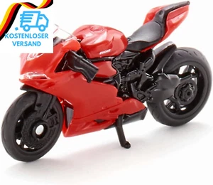 Siku 1385, Ducati Panigale 1299 Motorrad, Metall/Kunststoff, Rot, Ausklappbarer - Bild 1 von 12