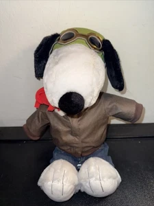 Build A Bear Snoopy Flying Ace With Outfit The Peanuts Movie - Imagen 1 de 6