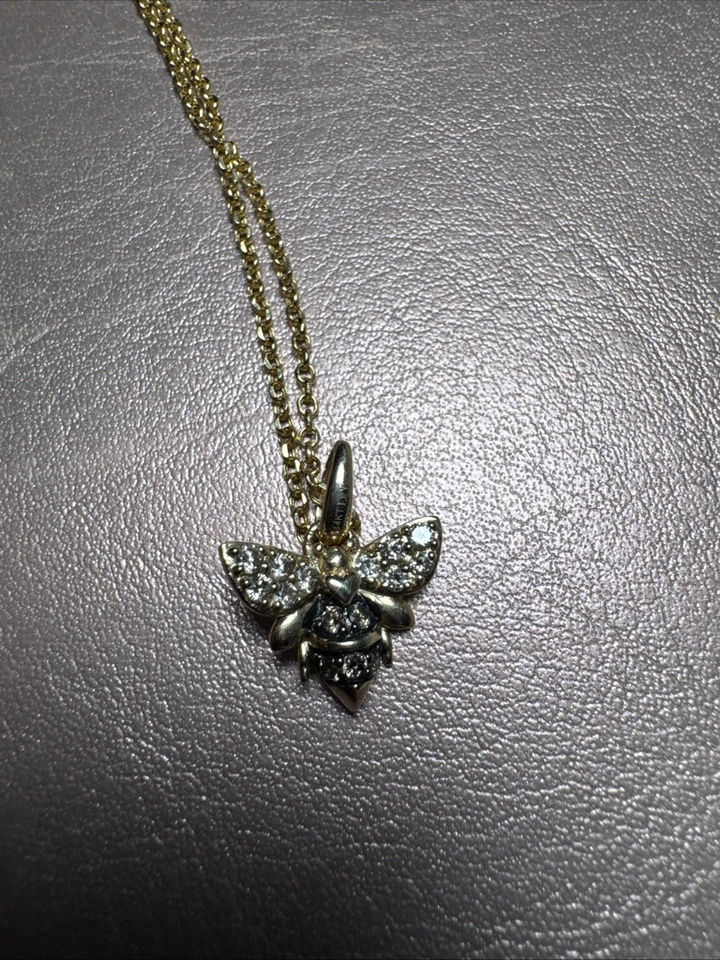 Levian 巧克力钻石蜜蜂 14 件套黄金项链 — 第 1/3 张图片