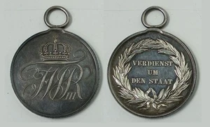 GERMANY - Imperial Prussia 1847-1918 General Honour Decoration medal. - Picture 1 of 3