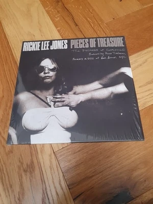 Rickie Lee Jones - Pieces of Treasure (BMG) Vinyl LP Album   rl - Image 1 of 4