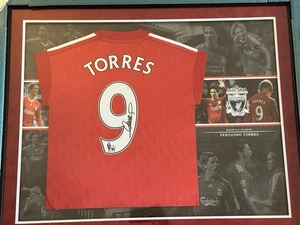 Fernando Torres signiert Liverpool Trikot Icons - Bild 1 von 5