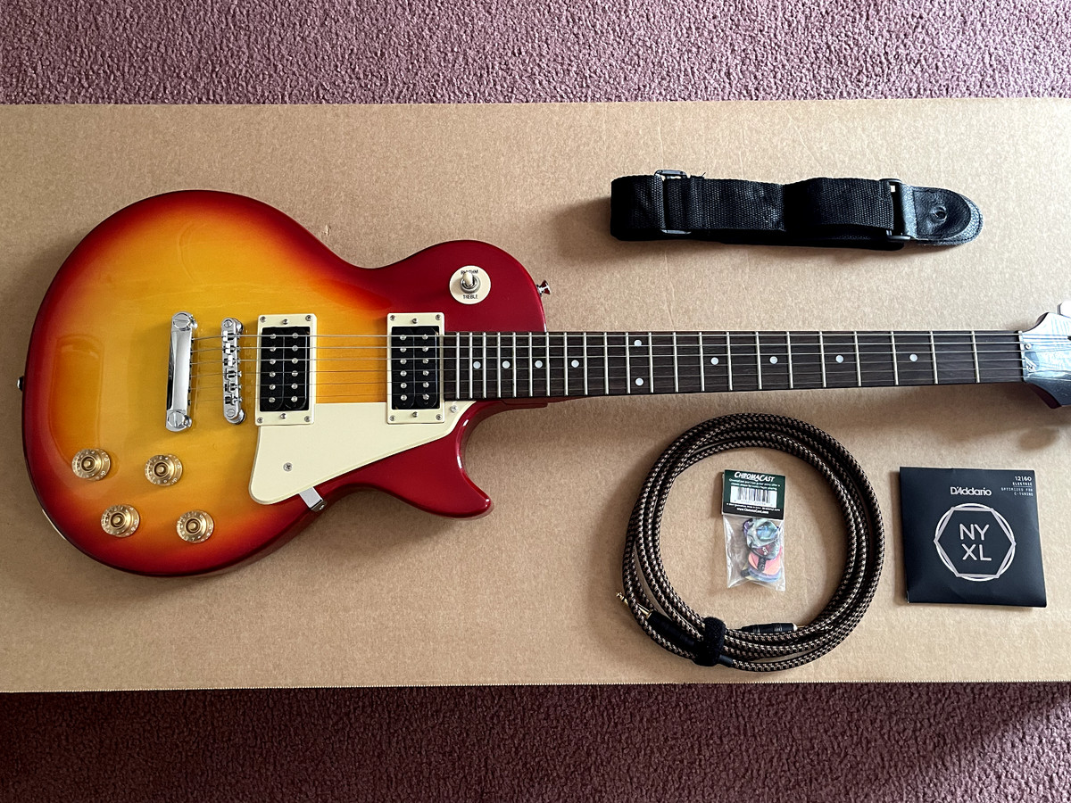 エピフォンLes Paul100超美品 Epiphone Les Paul Special TV Yellow 【≒3.53kg】 エピフォン