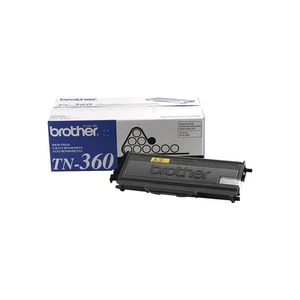 Brother TN 360 Black Toner Cartridges High Yield 2/Pack (TN-3602PK) 908905 - Afbeelding 1 van 1