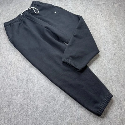 Calça de moletom Nike Lab Joggers masculina L preta cônica 28" lavada CZ5365 - Imagem 1 de 4