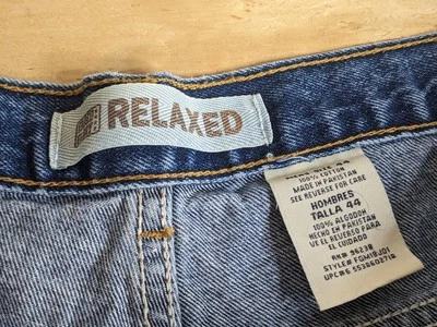 Faded Glory Men's Relaxed Jeans Shorts Size 44 Denim Blue - Image 1 of 4