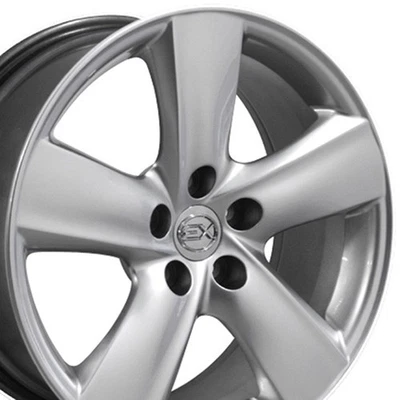 18" Hyper Silver Wheel for 2002-2010 Lexus SC430 - RVO0620 - RVO0620 - Image 1 of 4