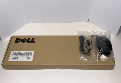 DELL Wired Slim Keyboard (KB-113p) & Wired Mouse: Brand New / Original Box - Image 1 of 4