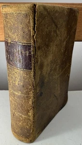 1849 Hymns For The Use Of The Methodist Episcopal Church-Pocket-Size, Leather - Picture 1 of 4