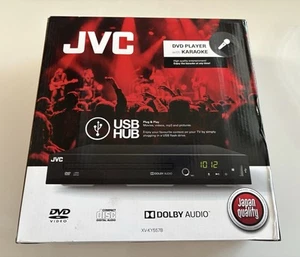 REPRODUCTOR DVD JVC CON KARAOKE MODELO XV-KY557B NUEVO - Imagen 1 de 3