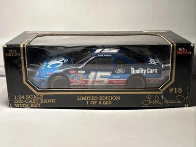 Lake Speed #15 1994 cuidado de calidad 1/24 diecast banco carreras campeones con llave de caja Foto 1 de 4