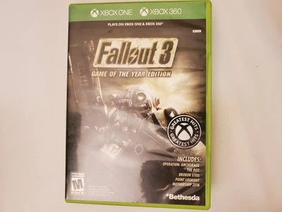 Fallout 3 Game Of The Year Greatest Hits (Xbox 360) - Image 1 of 2