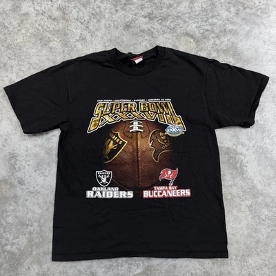 Camisa De Colección Tampa Bay Buccaneers Oakland Raiders Para Hombres Super Bowl XXXVII Foto 1 de 4