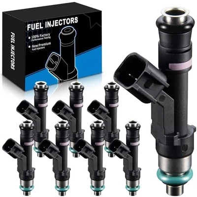 Fuel Injectors FJ1008, 800-2044N Replacement for Ford Expedition 5.4L 2007–2008 Foto 1 de 4