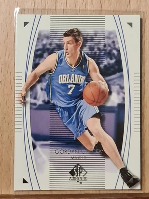 Gordan Giricek #60 2003-04 SP Authentic Base Magic L0127A - Image 1 of 2