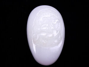 HeTian Jade Hand Carved EXTRA LARGE Pendant Naughty Monkey Ride Horse #03022201