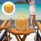  PVC Wine Bucket for Pool Floating Ice Container Pineapple Cabinet