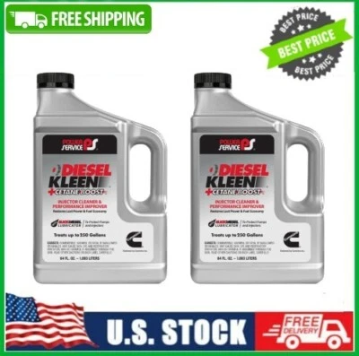 2 PACK Power Service Diesel Kleen + Cetane Boost 64-oz 6/1 Per Case - Image 1 of 4