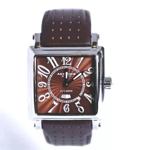 Akribos XXIV Orologio Quadrato Da Uomo Cronografo 45mm Cal. AK-50016 - Foto 1 di 4