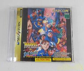 Capcom Marvel Super Heroes Vs Street Fighter Sega Saturn Software
