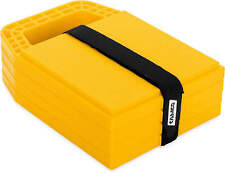 Camco stabilisateur jack pads, 6,5 x 9 pouces, jaune, lot de 4 (44595)