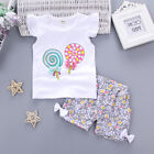 Baby Girl Summer Clothes Children Cute Cotton Vest Shorts Set Toddler Casual Kid