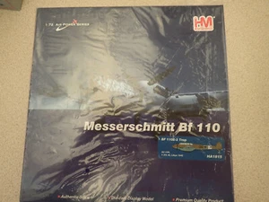 Hobbymaster HA1815 1:72 Messerschmitt Bf 110E-2 Trop Libya 1942 Sealed - Picture 1 of 11