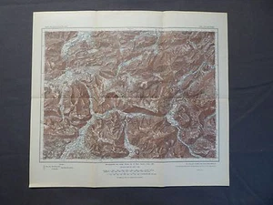 Karte des Deutschen Reiches 666 Reit im Winkel, Kirchdorf, Lofer, 1920 - Picture 1 of 2