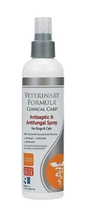 2ct Veterinary Formula Clinical Care Antiseptic & Antifungal Spray Dog & Cat 8oz - Picture 1 of 5