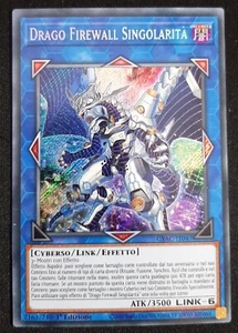 DRAGO FIREWALL SINGOLARITA' Singolarità Segreta in Italiano CYAC-IT047 YUGIOH - Foto 1 di 1