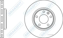 Brakefit SDK6042 Brake Disc