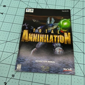 Total Annihilation Instruction Booklet ONLY ( Windows 95 PC ) Manual - Picture 1 of 10