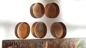 10 VINTAGE BRASS 25X18MM  CUP SETTINGS  - Picture 1 of 2
