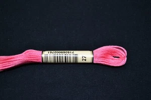 Anchor Cotton Threads for Embroidery Shade 027 Carnation Medium - Picture 1 of 1