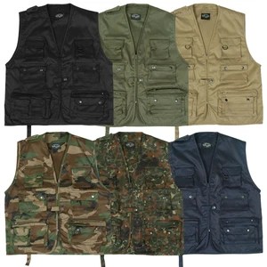 Jagd- und Anglerweste 4 Farben S-4XL Outdoor Trekking Weste Multifunktionsweste - Bild 1 von 5