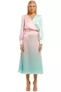 OLIVIA RUBIN Silk Penelope LS Blouse and Skirt Set Size 8 AU WITH DEFECTS - Picture 1 of 10