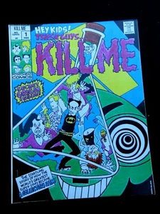 1985 KILL ME Issue #1 Independent Comic NYC Rock Band Randy Pratt Rare! - Picture 1 of 1