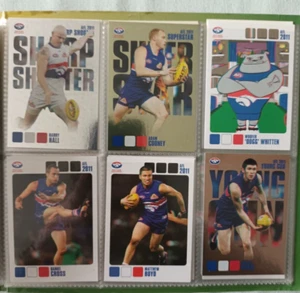 2011 AFL WESTERN BULLDOGS HERALD SUN TEAM SET 12 CARDS 3D BARRY HALL - Picture 1 of 2